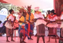 Kwale County Boasts of Business Growth on International Women’s Day Despite Rising Cases of Teenage Pregnancy Traditional Dancers Entertaining On Thr International Womens Day 218x150