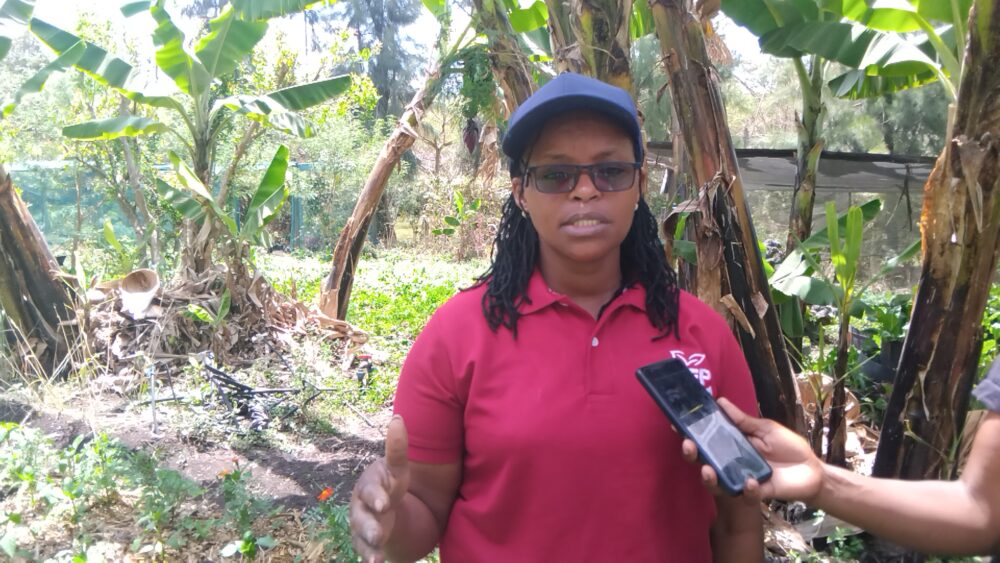 Founder and director of Cshep Kenya Esther Kagai 