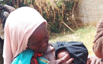 The Cost of Breastfeeding for Working Mothers a woman in langas breastfeeding her baby