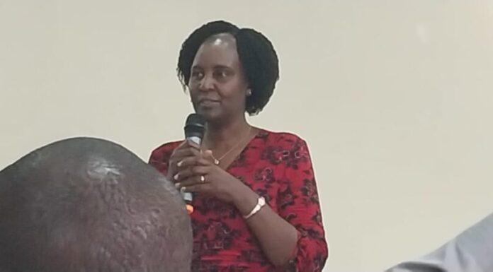 Part 5 – Remarks by Grace Chepkwony, Corporate Affairs Manager at KenGen and Michael O. Okello Senior Property Officer (Corporate Services). KenGen img 20260823 wa0115